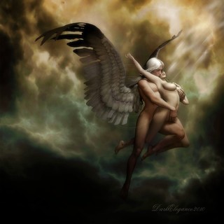 Image for the poem Flight with an Angel