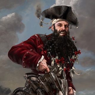 Image for the poem Who Drinks with Blackbeard?