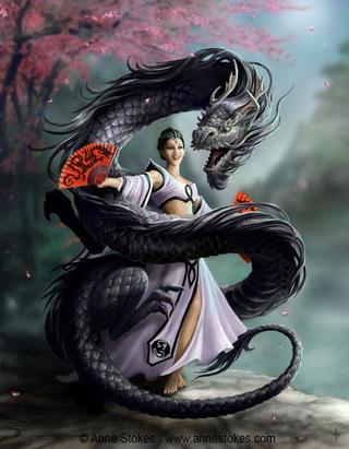 Image for the poem Dance with a dragon