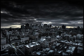 Image for the poem Dark city