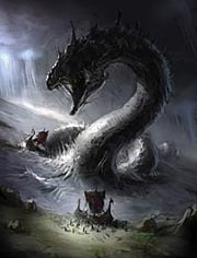 Image for the poem THE COMING OF JRMUNGANDR