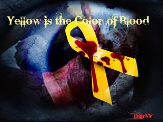 Image for the poem Yellow is the Color of Blood