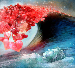 Image for the poem Love Waves