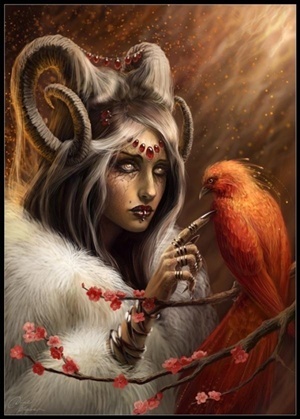 Image for the poem What has she become?