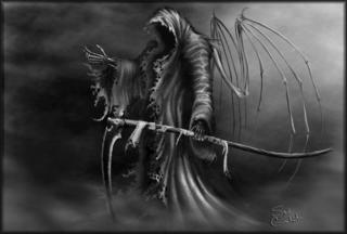 Image for the poem Angel of Death - or Death himself