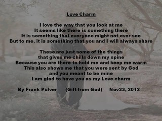 Image for the poem Love Charm