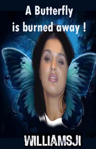 Image for the poem A Butterfly is burned away !