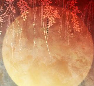 Image for the poem Red moon