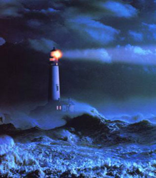 Image for the poem THE LIGHTHOUSE KEEPER