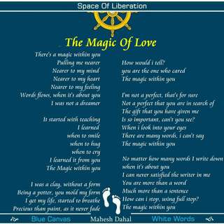 Image for the poem The Magic Of Love