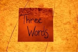 Image for the poem Three Words