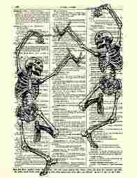 Image for the poem Dancing With Skeletons