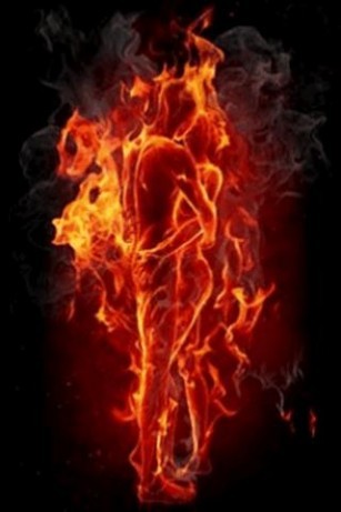 Image for the poem LAMBENT TONGUES OF FLAME