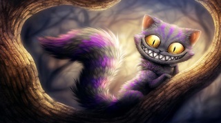 Image for the poem I Am Like The Cheshire Cat