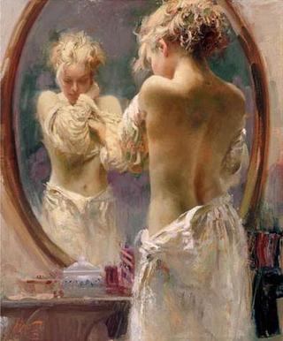 Image for the poem ROADSIDE DOLL IN THE MIRROR