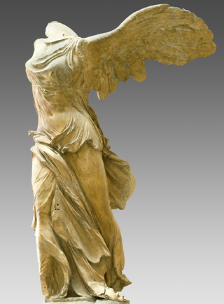 Image for the poem WINGED VICTORY OF SAMOTHRACE