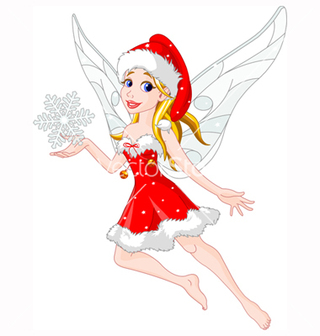 Image for the poem Santa fairy