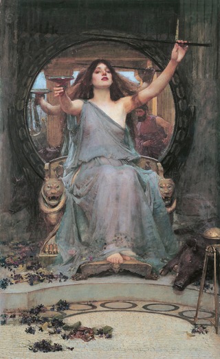 Image for the poem "The Imploring of Circe, for Knowledge of the Ancient Craft, (clamor eorum carminibus Circe)."