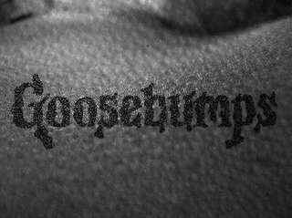 Image for the poem Goosebumps