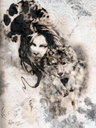 Image for the poem A Wolf for Taryn