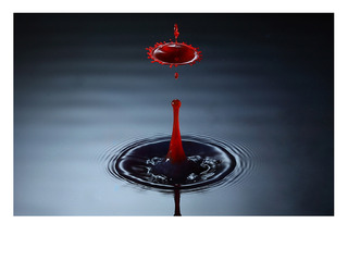 Image for the poem Blood and water