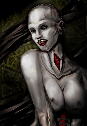 Image for the poem Cenobite: the whore of hurt