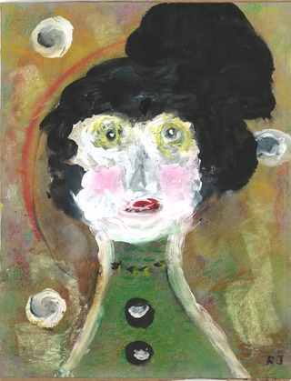 Image for the poem THE AGING OF THE PAINTED DOLL (time capsule)