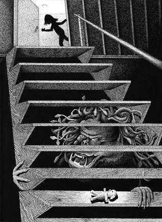 Image for the poem The Monster In The Basement