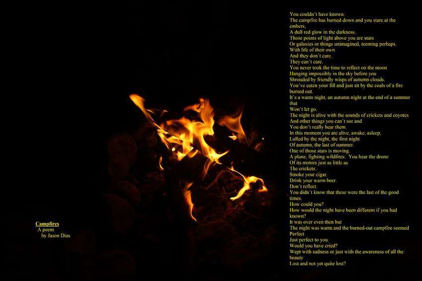 Visual Poem Campfires