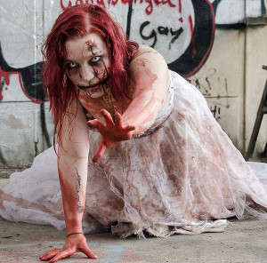 Image for the poem - - - MY ZOMBIE BRIDE - - -