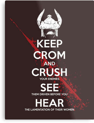 Image for the poem - - - THE SWORD OF CROM - - -