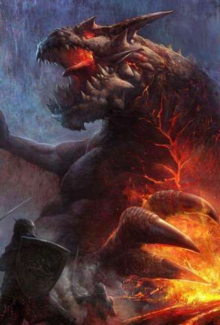 Image for the poem - - - BORN OF FIRE - - - 