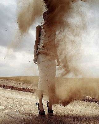 Image for the poem the Dust Storm**