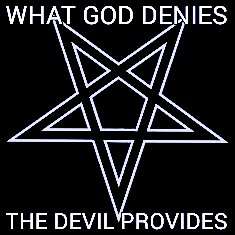 Image for the poem - - - THE DEVIL PROVIDES - - -