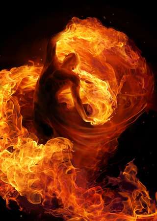 Image for the poem - - - FIRES OF VESUVIUS - - -