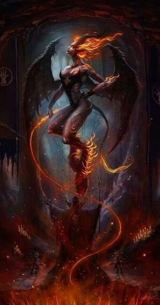 Image for the poem - - - TASTE OF LUCIFER - - -