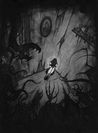 Image for the poem crawling in darkness