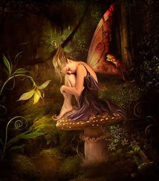 Image for the poem my beautiful Goddess of the fairies 