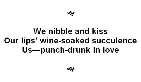 Visual Poem Punch-Drunk