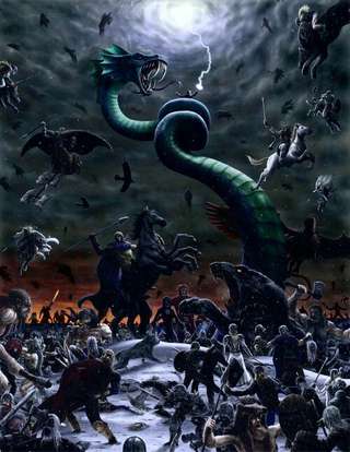 Image for the poem "Apocalypse, (Ragnarok), Arising"