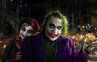 Image for the poem Dark Knight Joker