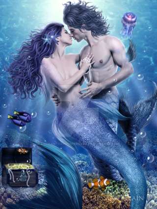 Image for the poem Underwater Love*