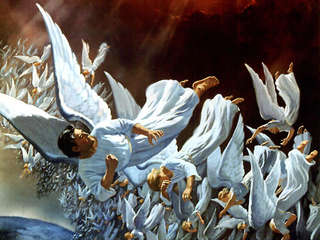 Image for the poem Angels Falling Like Rain