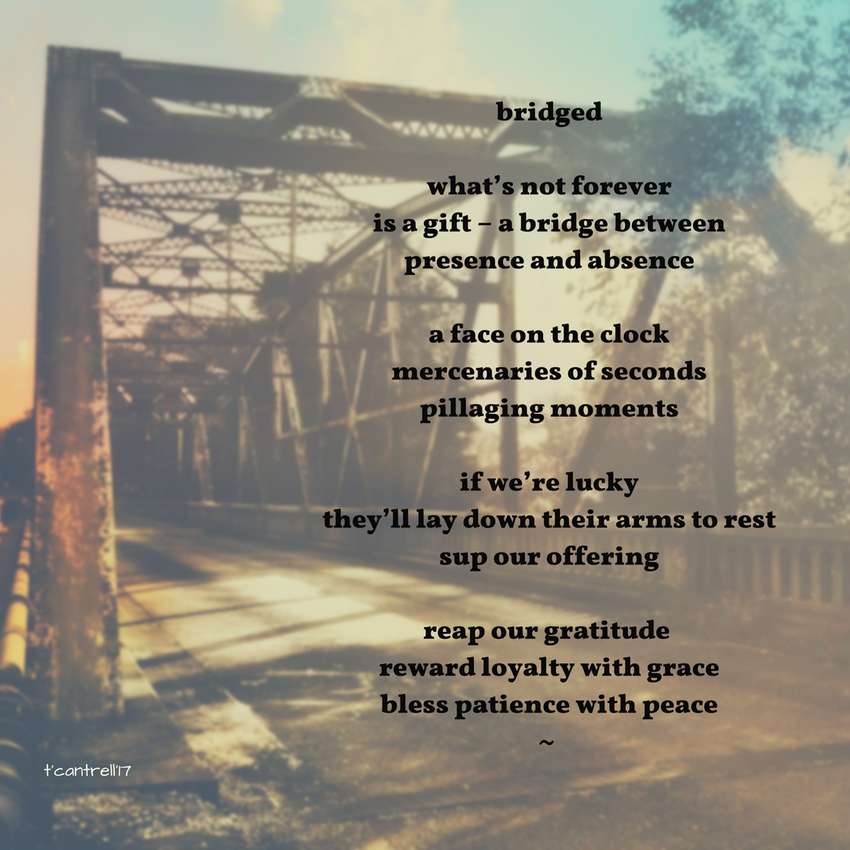 Visual Poem bridged 
