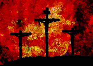 Image for the poem Upon A Burning Cross