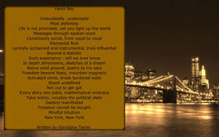 Image for the poem Yasiin Bey