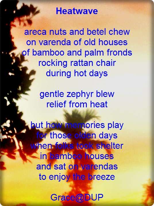 Visual Poem Heatwave