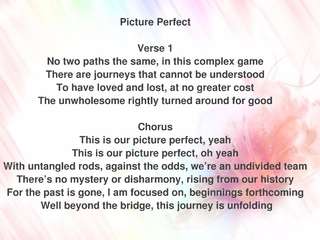 Image for the poem Picture Perfect 