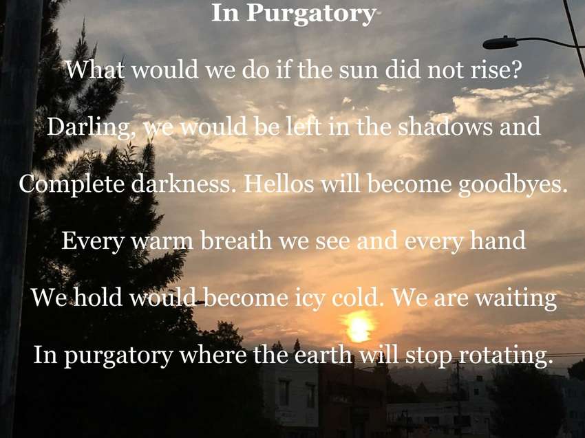 Visual Poem In Purgatory - Visual Poem