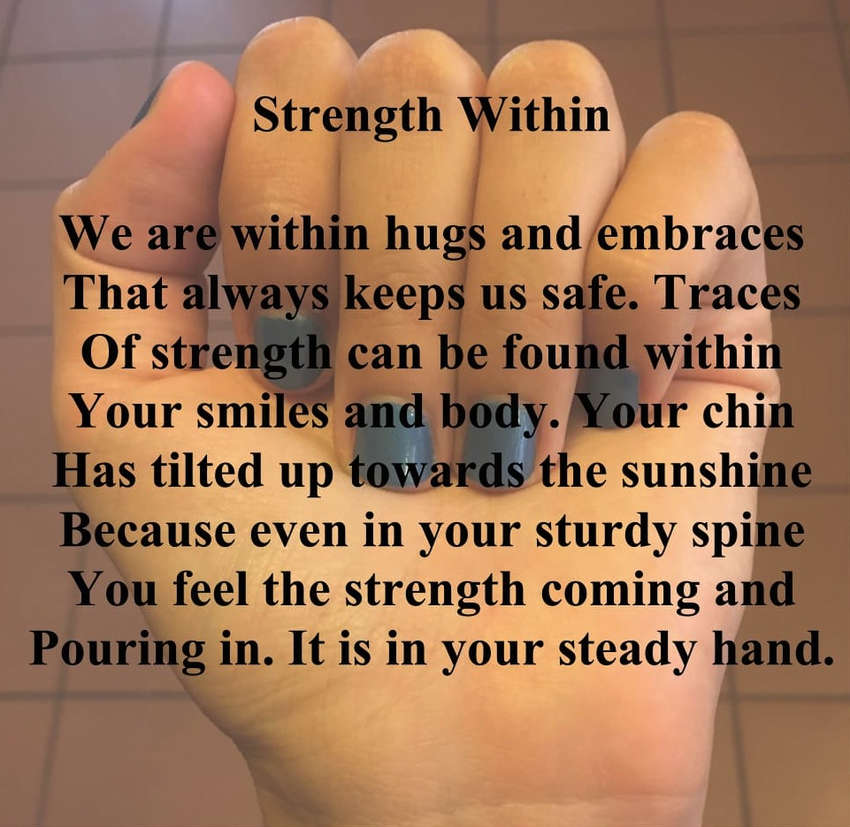 Strength Within - Visual Poem